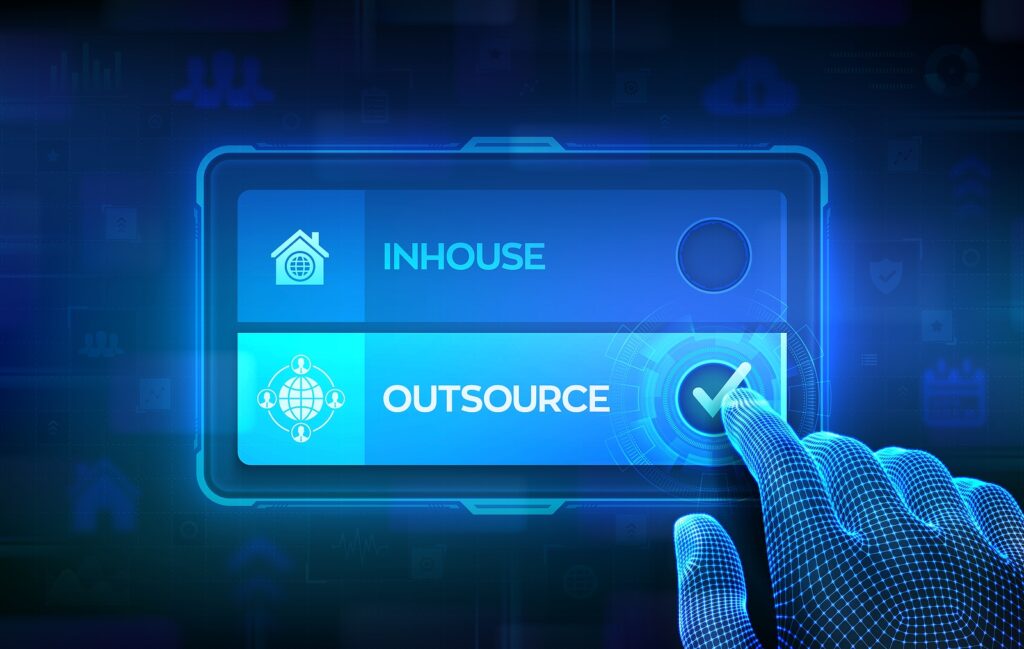 in house vs outsourced it